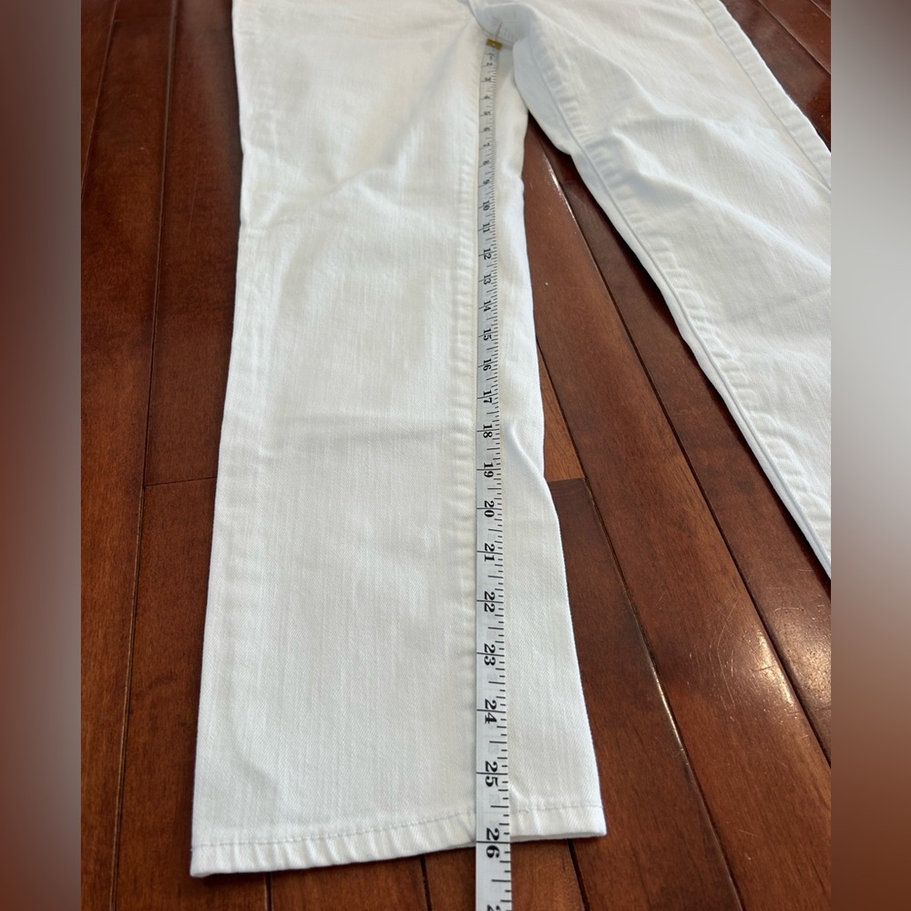 Chico's Platinum White Ankle Jeans Size 0 - Picture 4 of 9